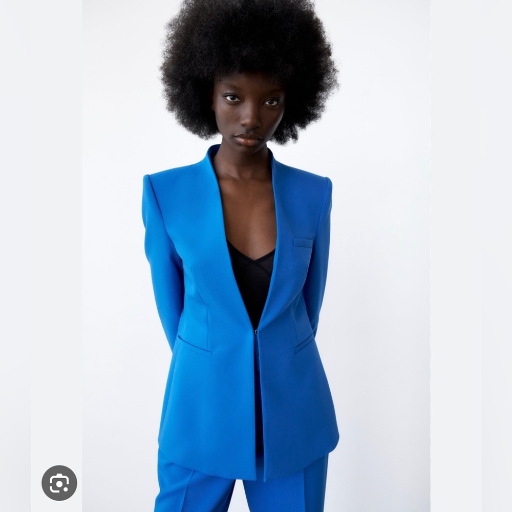 Zara blue blazer